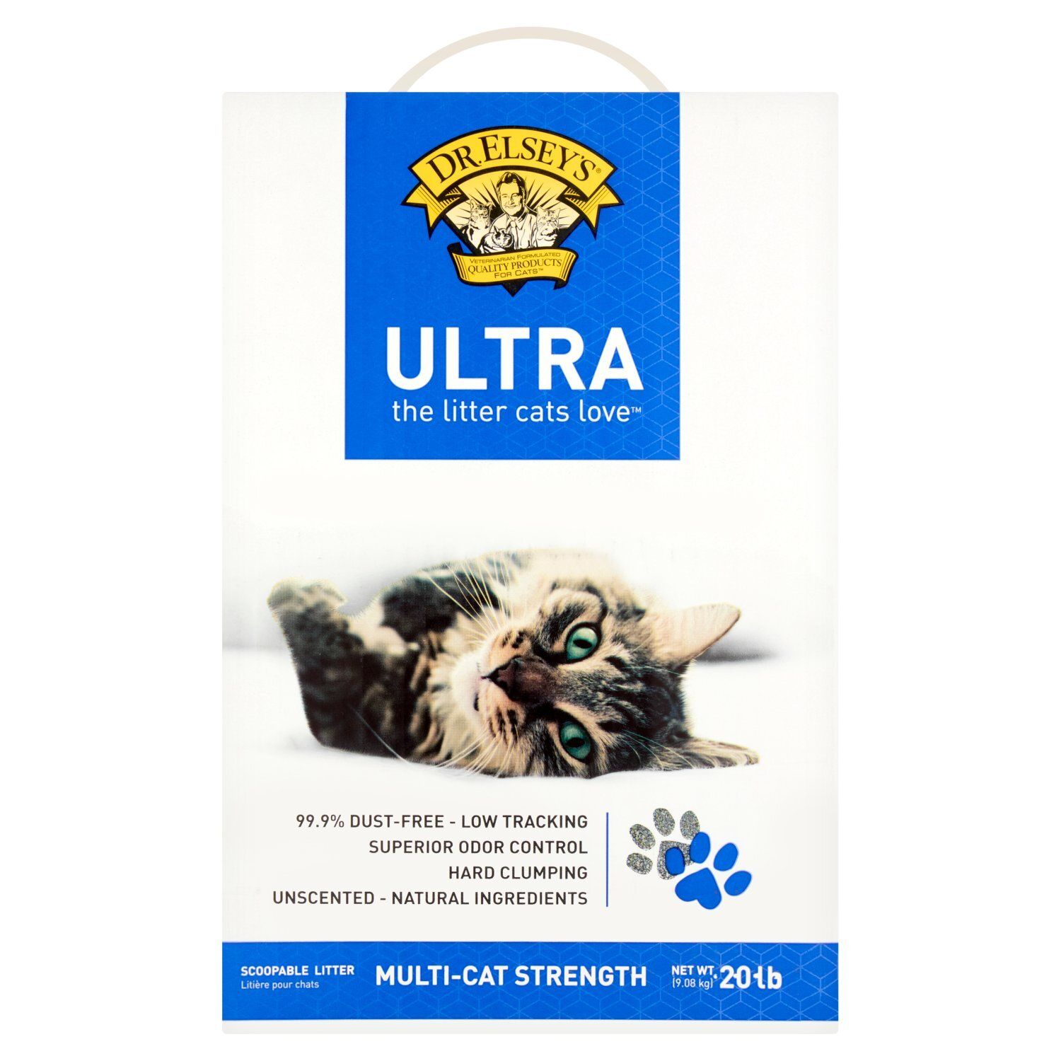 Dr. Elsey's Ultra Multi-Cat Strength Scoopable Litter, 20 lb