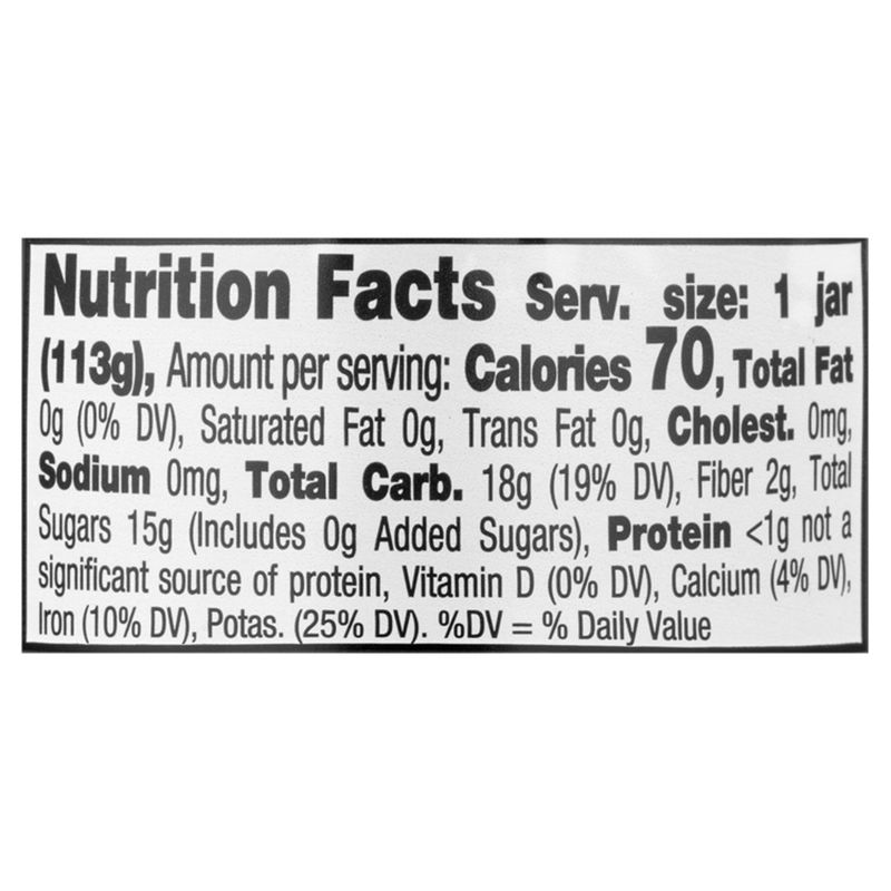 Beech-Nut Naturals Apple &amp; Blackberries Baby Food, Stage 2, 6 Months+, 4 oz