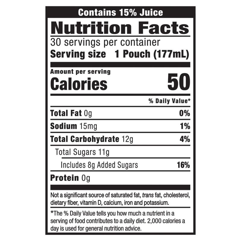 Capri Sun Fruit Punch Juice Drink, 6 fl oz, 30 count
