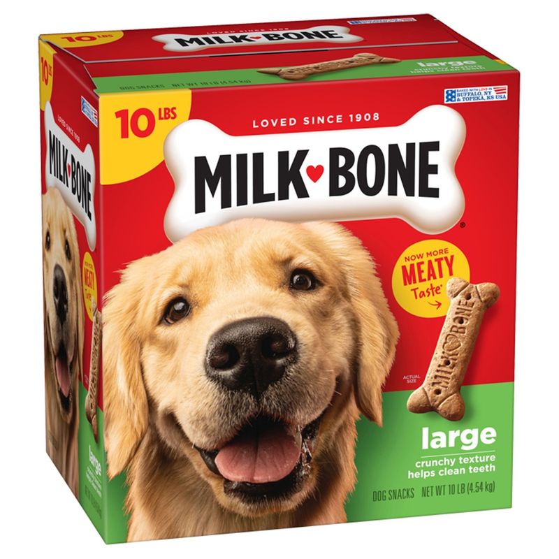 Milk-Bone Large Dog Snacks, 10 lb