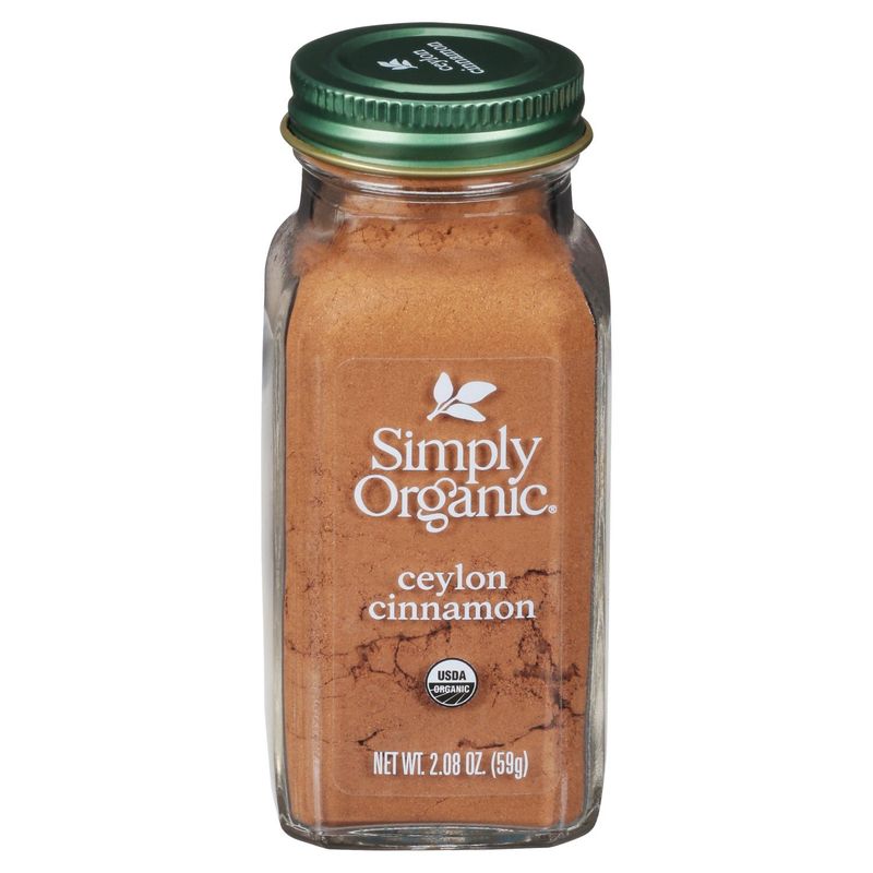 Simply Organic Ceylon Cinnamon, 2.08 oz