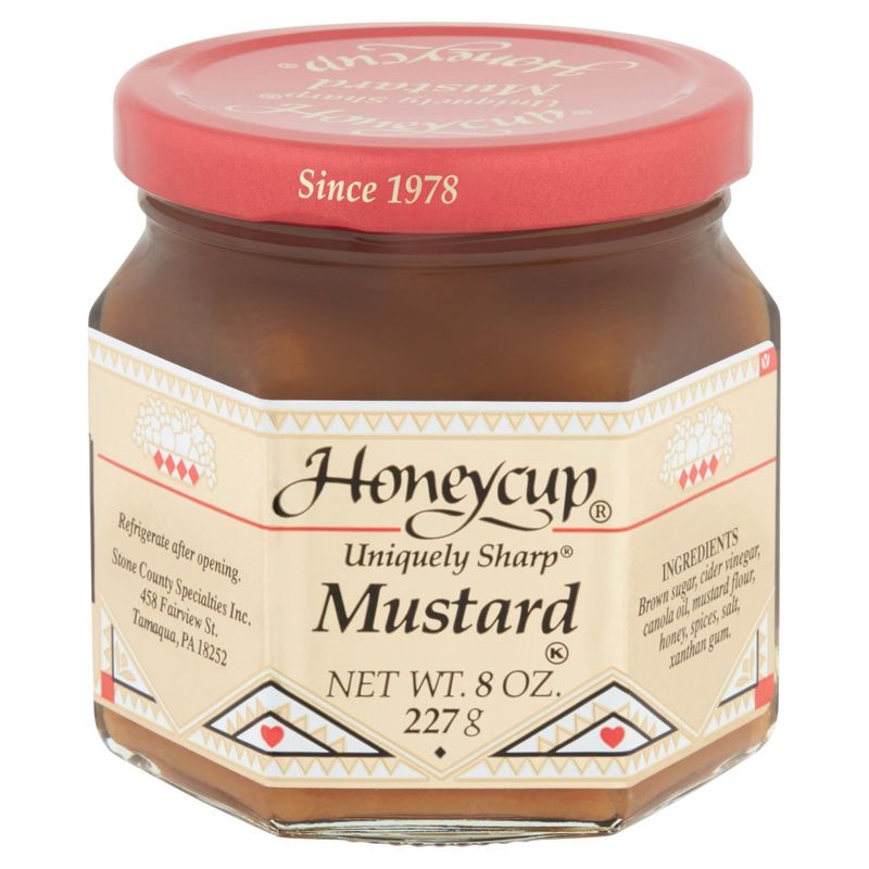 Honeycup Uniquely Sharp Mustard, 8 oz