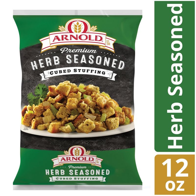 Arnold Premium Herb Seasoned Cubed Stuffing, 12 oz