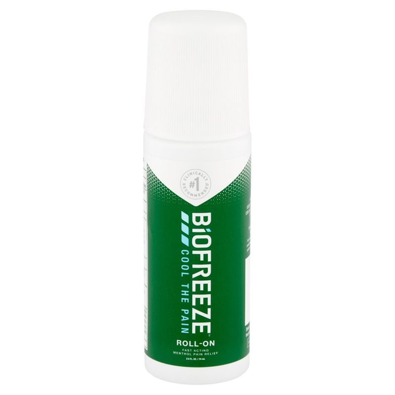 Biofreeze Fast Acting Menthol Pain Relief Roll-On, 2.5 fl oz