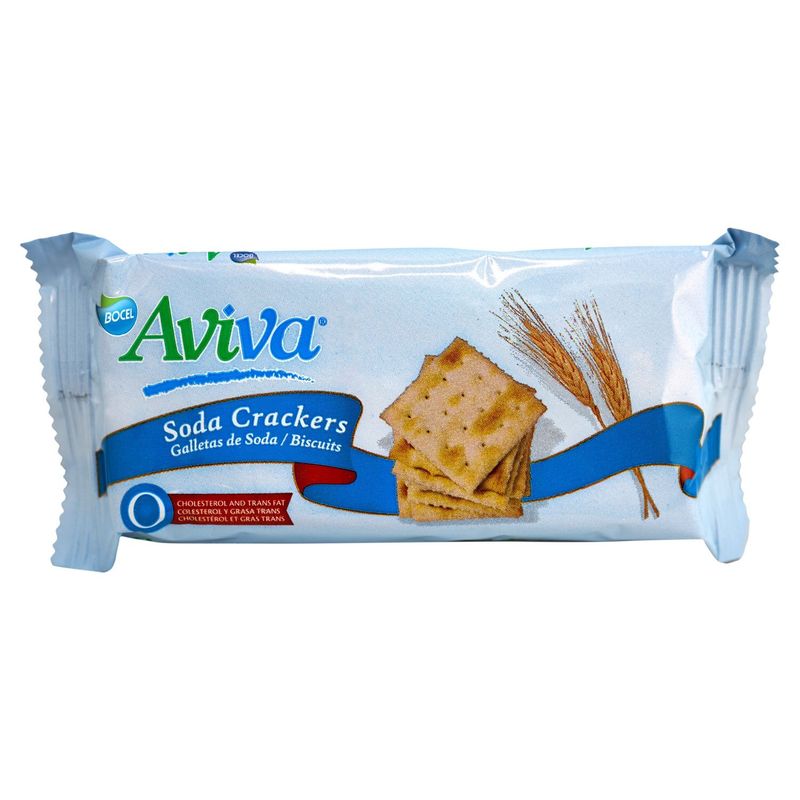 Bocel Aviva Soda Crackers Biscuits, 24.3 oz