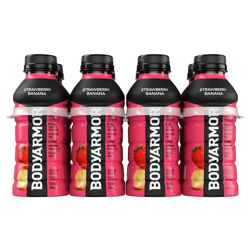BodyArmor Strawberry Banana Sports Drink, 12 fl oz, 8 count