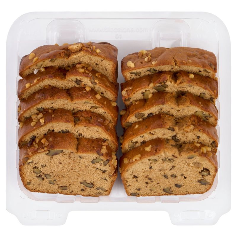 Sliced Banana Nut Bread