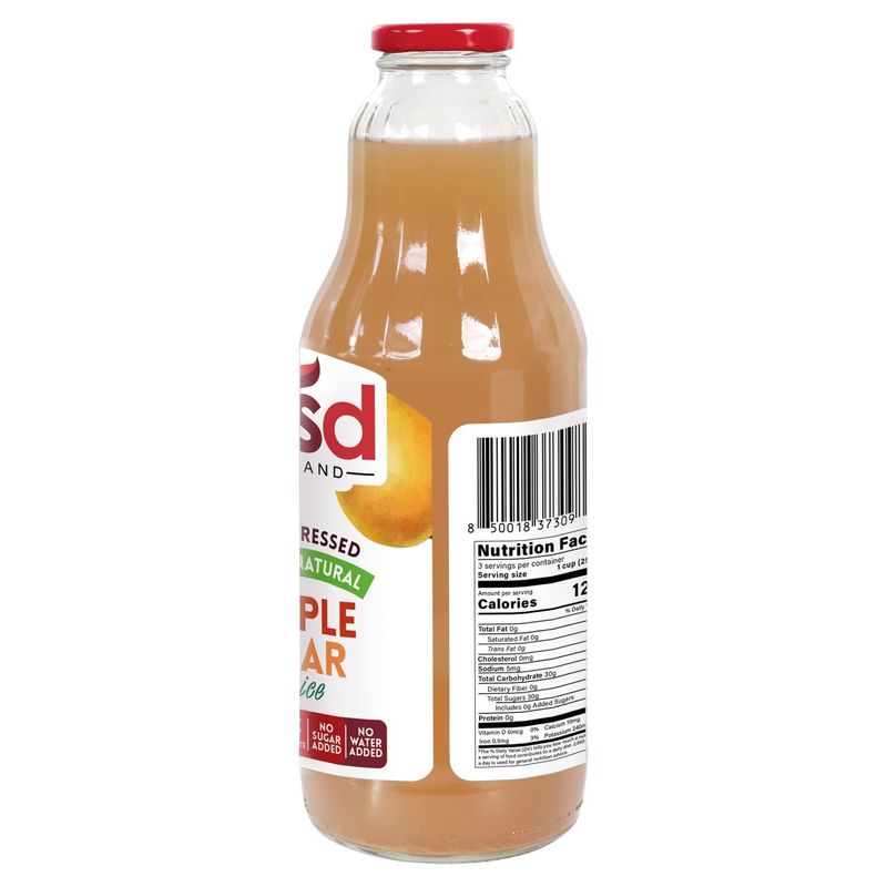 Ju'sd 100% Natural Apple Pear Juice, 33.8 fl oz