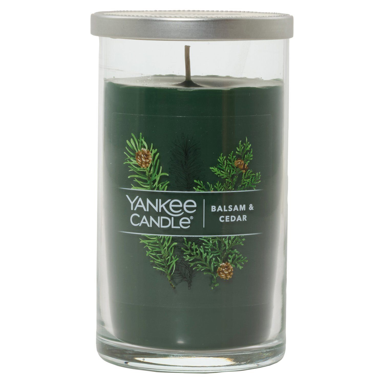 Yankee Candle Balsam &amp; Cedar Candle, 14.25 oz