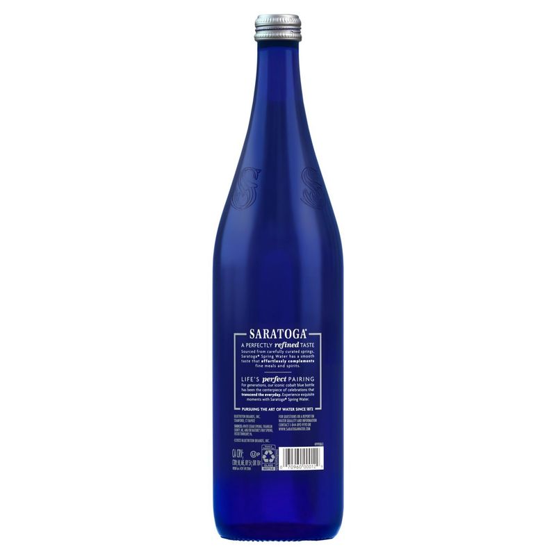 Saratoga Natural Spring Water, 28 fl oz
