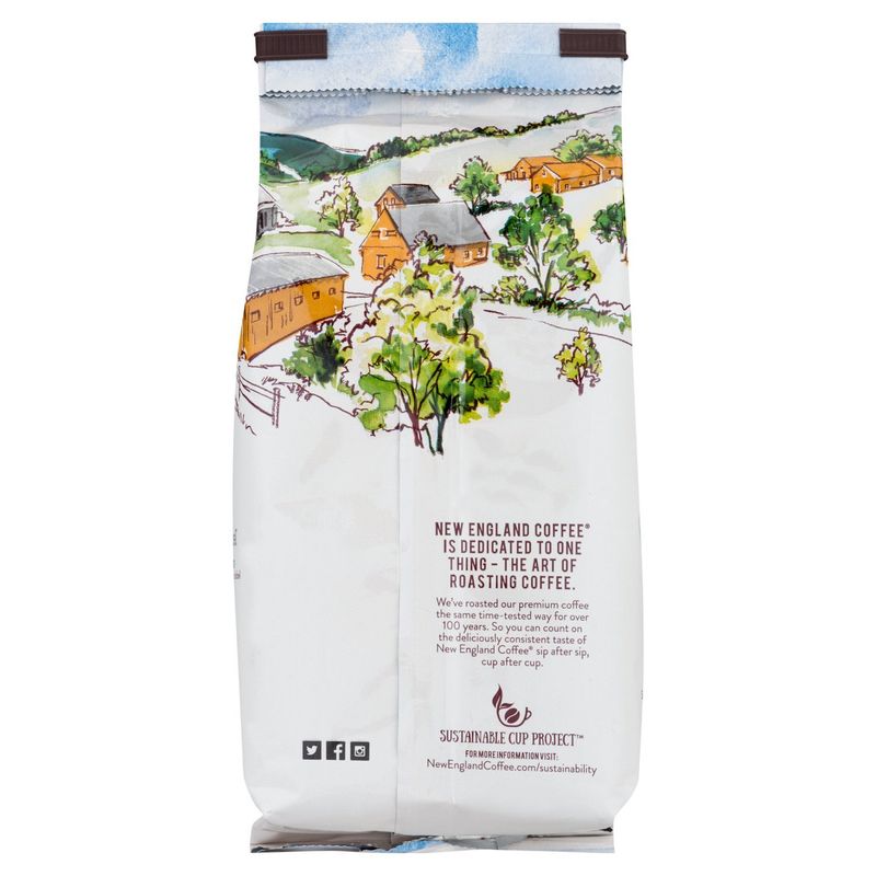 New England Coffee Hazelnut Crème Medium Roast 100% Arabica Coffee, 11 oz