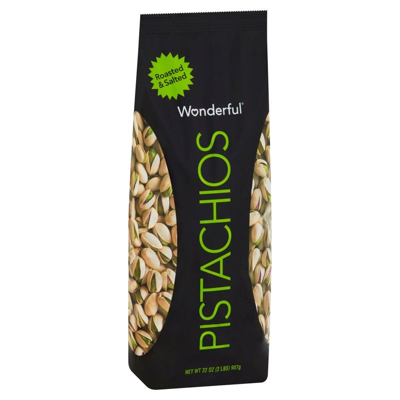 Wonderful Roasted &amp; Salted Pistachios, 32 oz