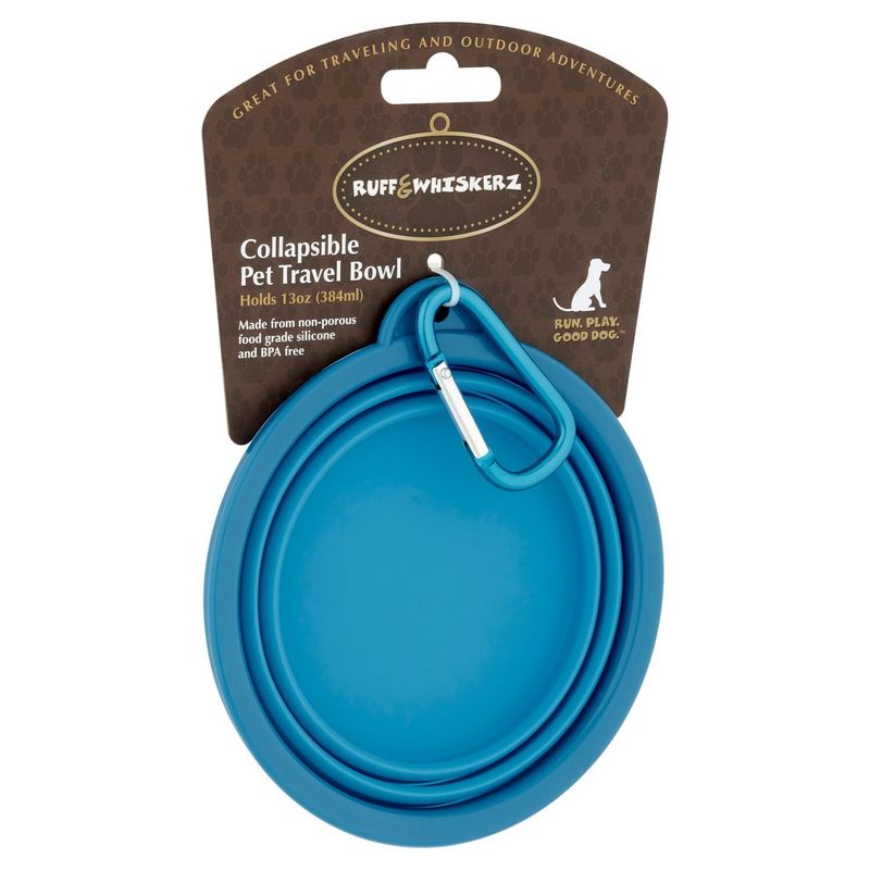 Ruff &amp; Whiskerz Collapsible Pet Travel Bowl