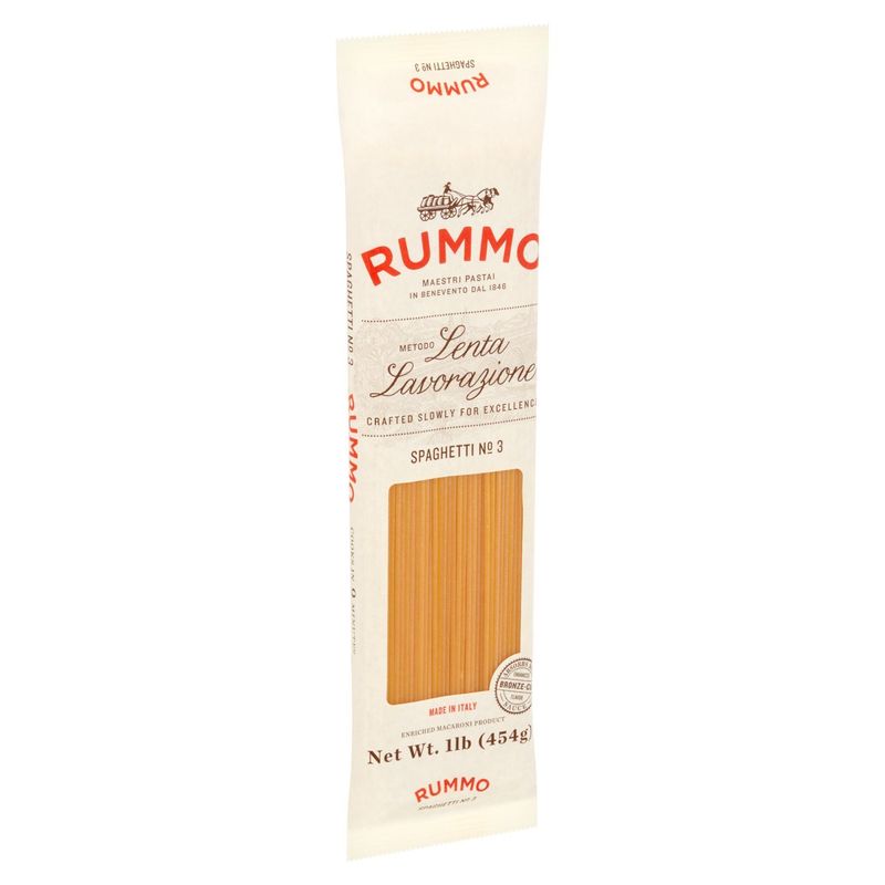Rummo Lenta Lavorazione Spaghetti No 3 Pasta, 1 lb