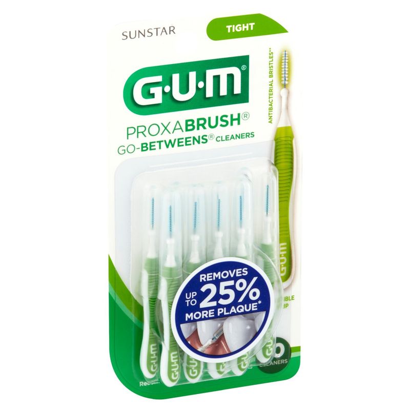 Sunstar G-U-M Tight Proxabrush Go-Betweens Cleaners, 10 count