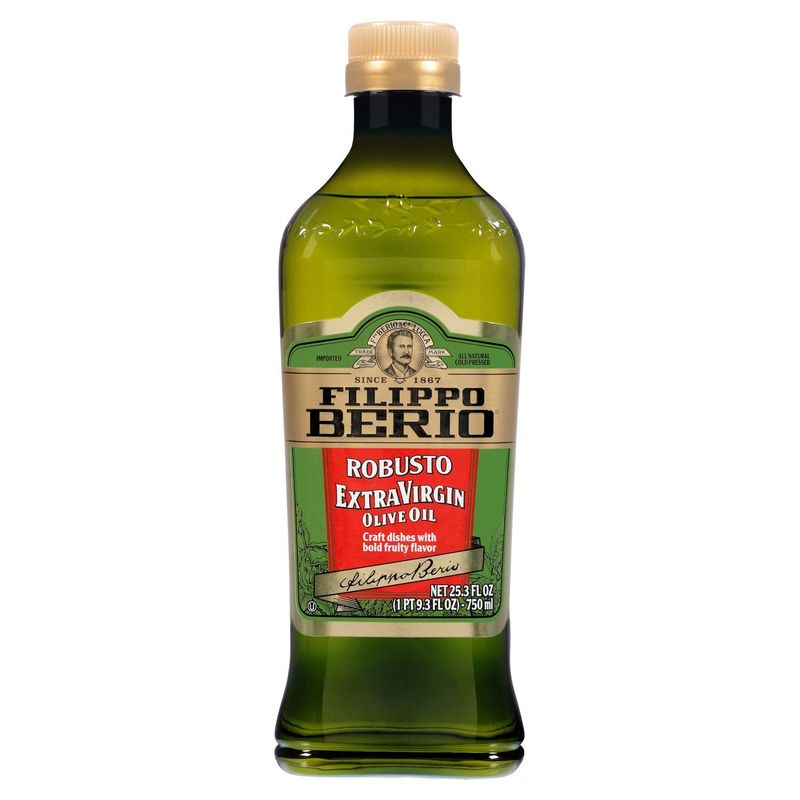Filippo Berio Robusto Extra Virgin Olive Oil, 25.3 fl oz