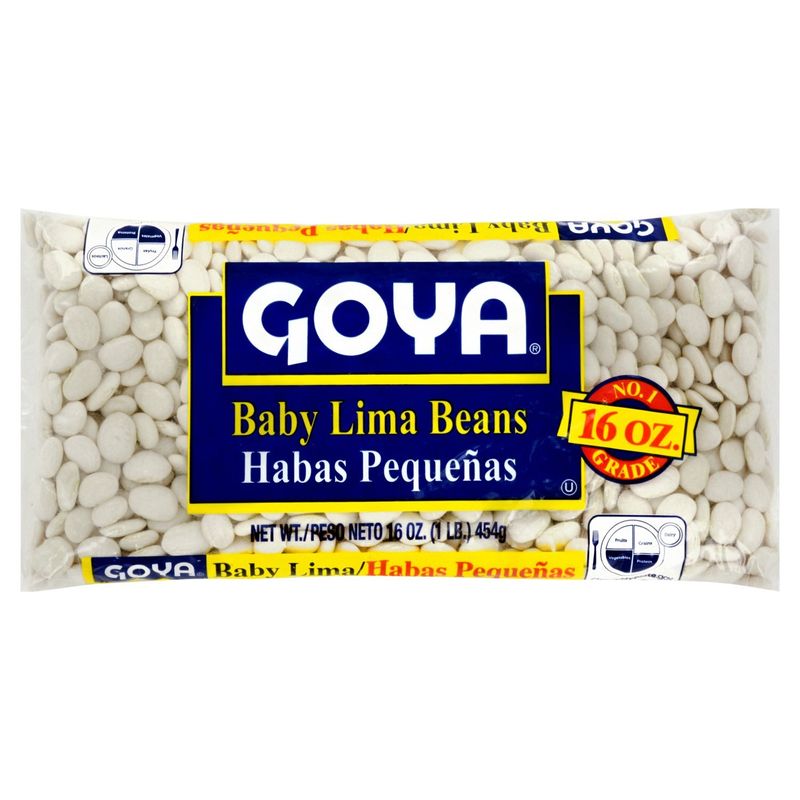 Goya Baby Lima Beans, 16 oz
