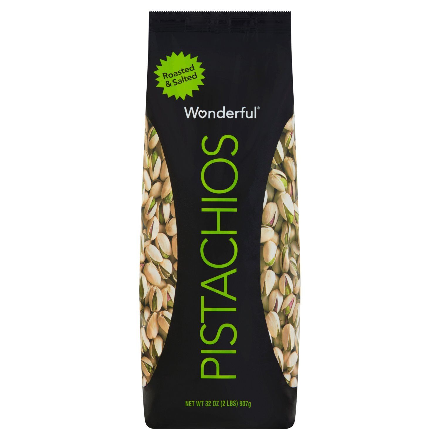 Wonderful Roasted &amp; Salted Pistachios, 32 oz