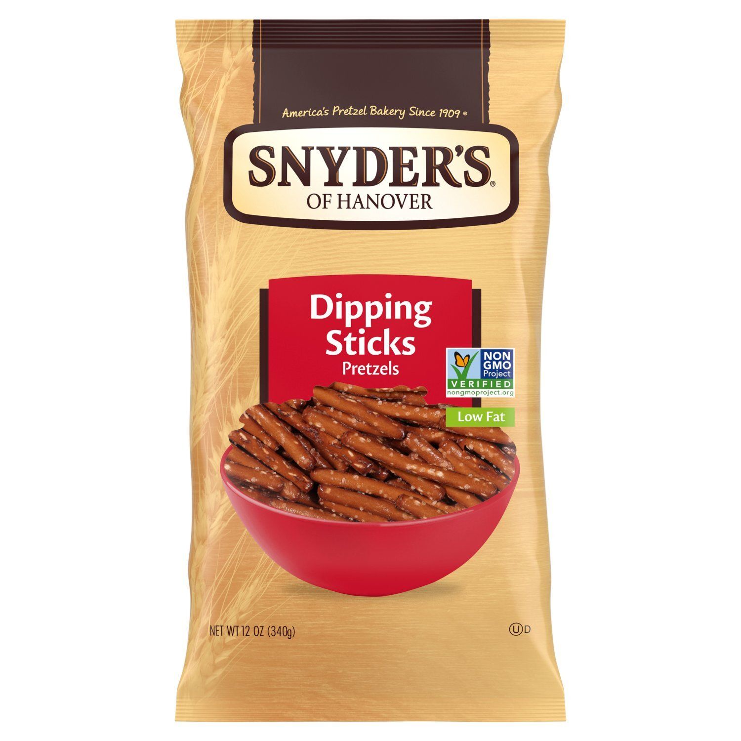Snyder's of Hanover Dipping Sticks Pretzels, 12 oz
