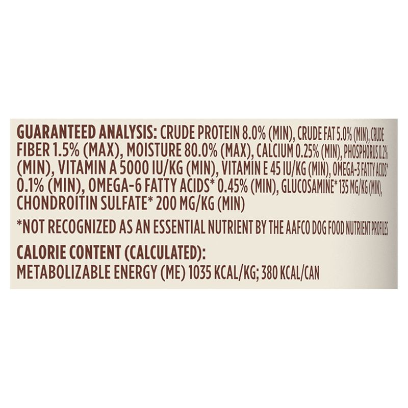 Nutrish Chunks in Gravy Real Beef, Veggies &amp; Pumpkin Recipe Natural Food for Adult Dogs, 13 oz