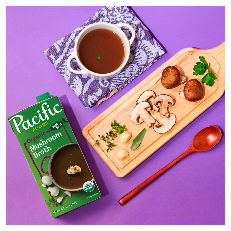 Pacific Foods Organic Mushroom Broth, 32 oz