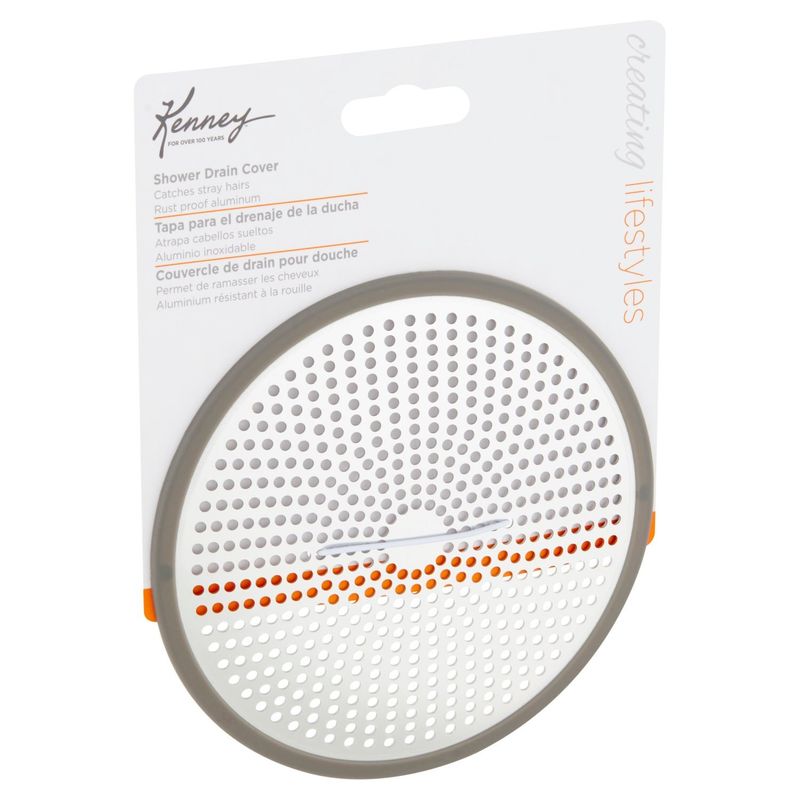 Kenney Aluminum Shower Drain Cover