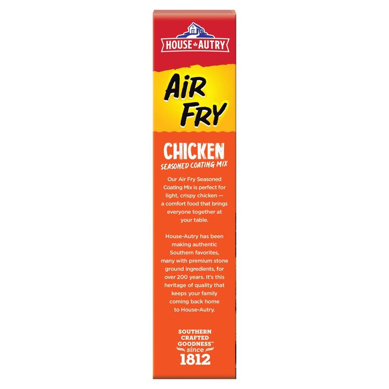 House-Autry Air Fry Chicken Seasoned Coating Mix, 8 oz