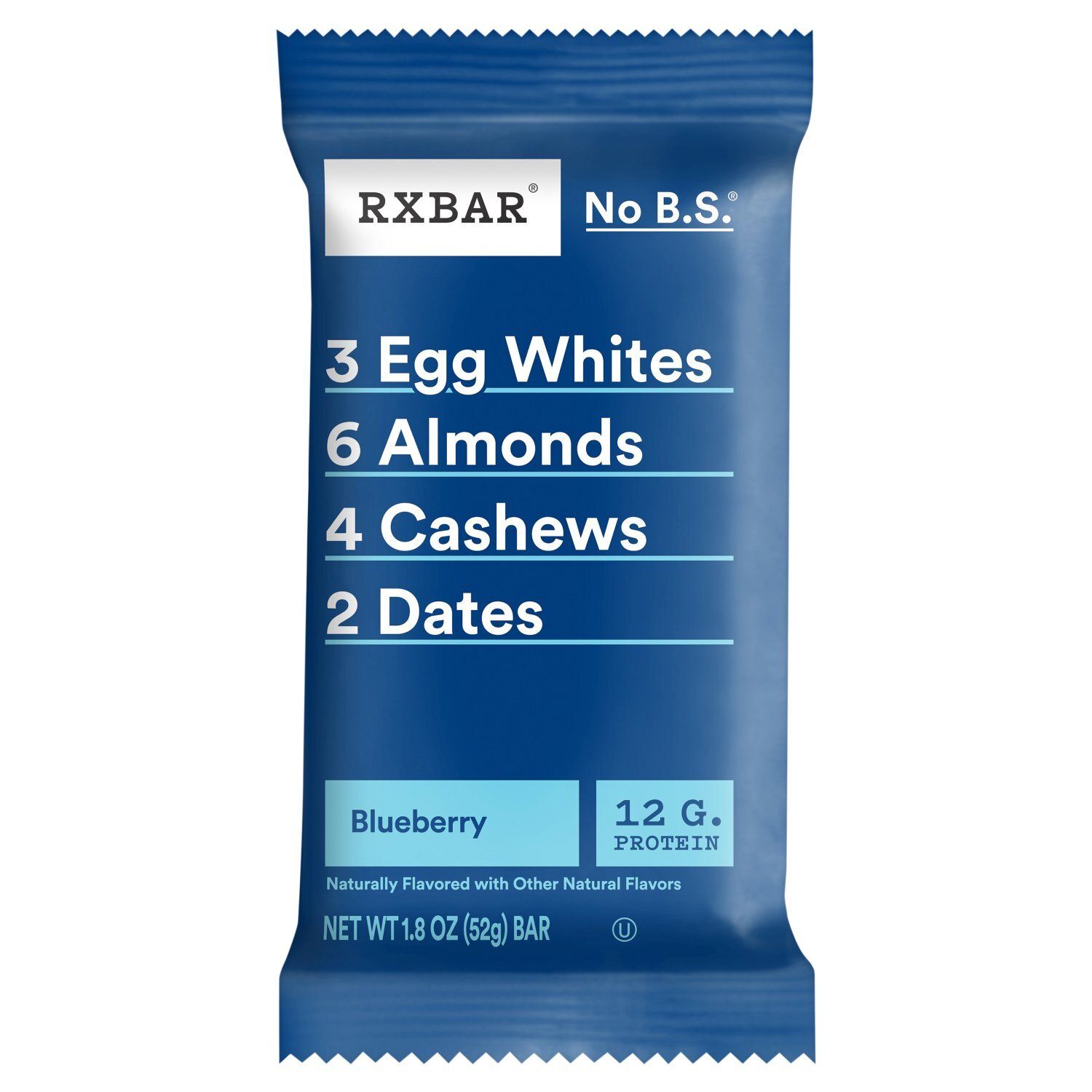RXBAR No B.S. Blueberry Protein Bar, 1.8 oz
