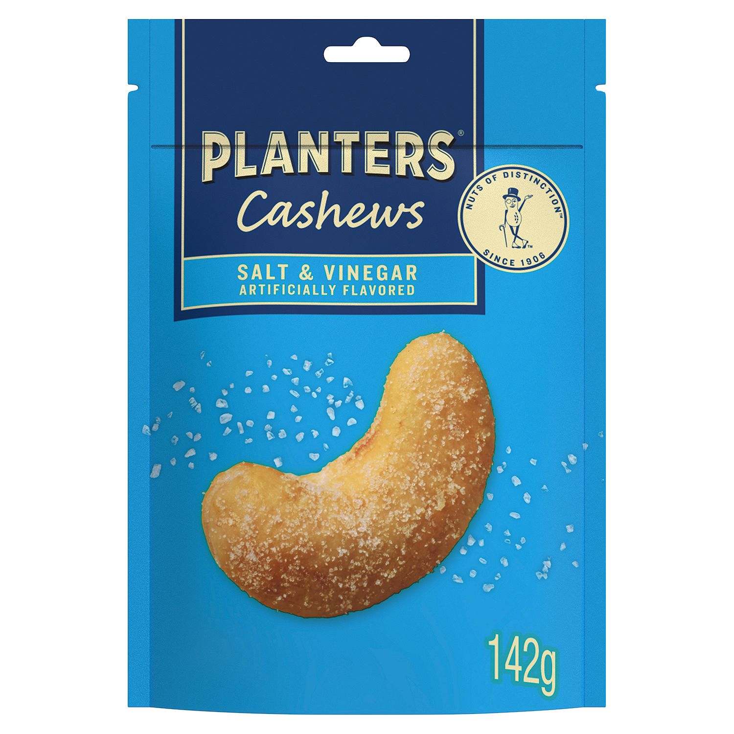 Planters Salt &amp; Vinegar Cashews, 5 oz