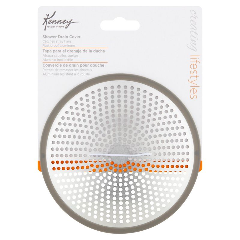 Kenney Aluminum Shower Drain Cover