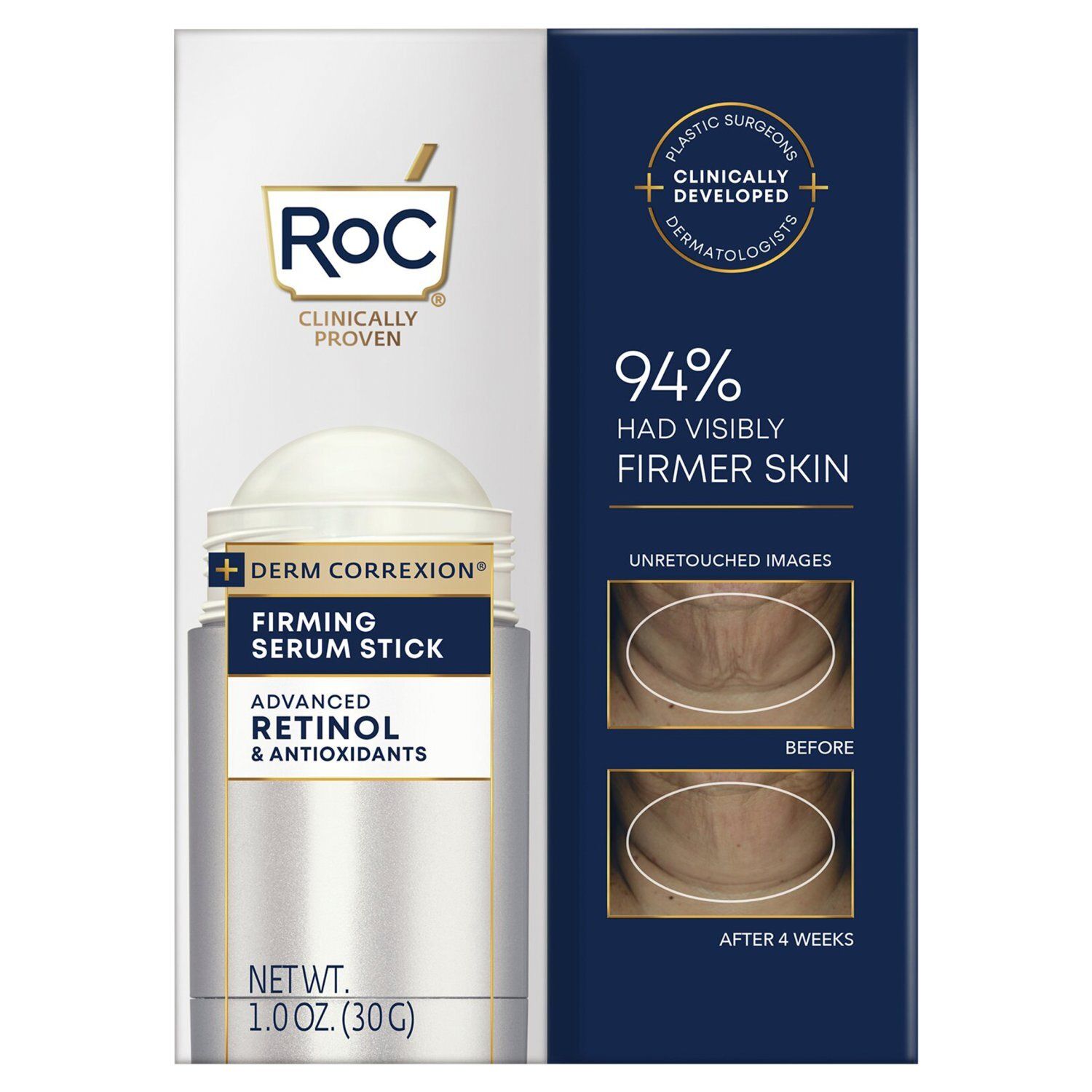 RoC + Derm Correxion Firming Serum Stick, 1.0 oz