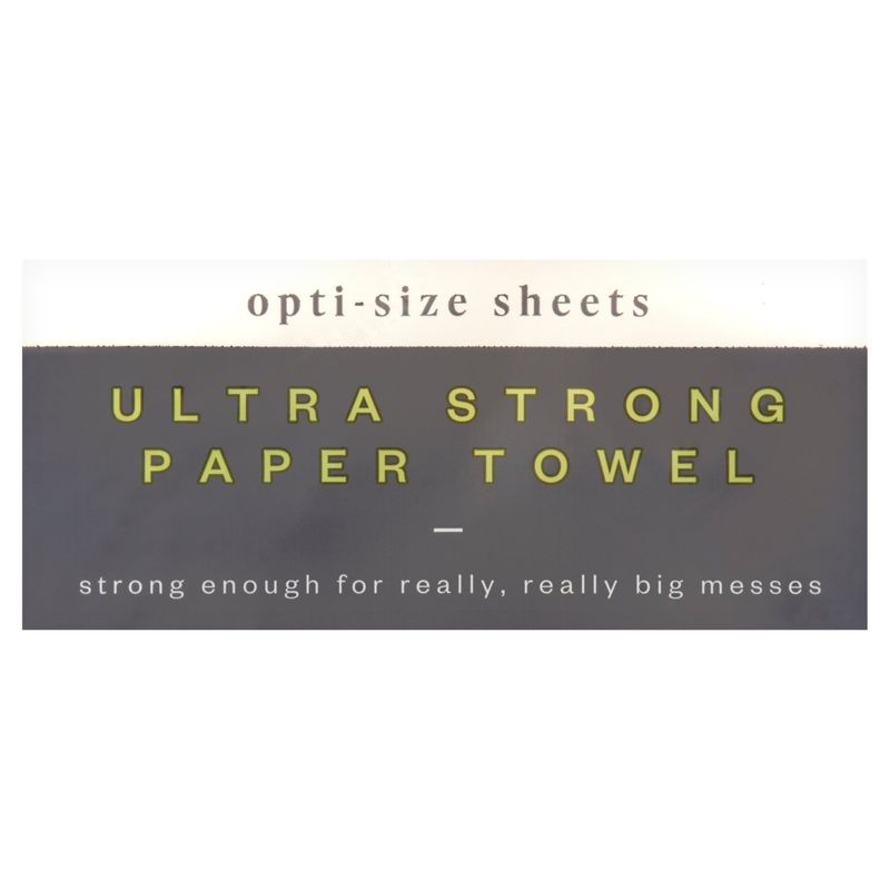 Paperbird Premium Opti-Size Sheets Ultra Strong Paper Towel, 110 sheets per roll, 2 count
