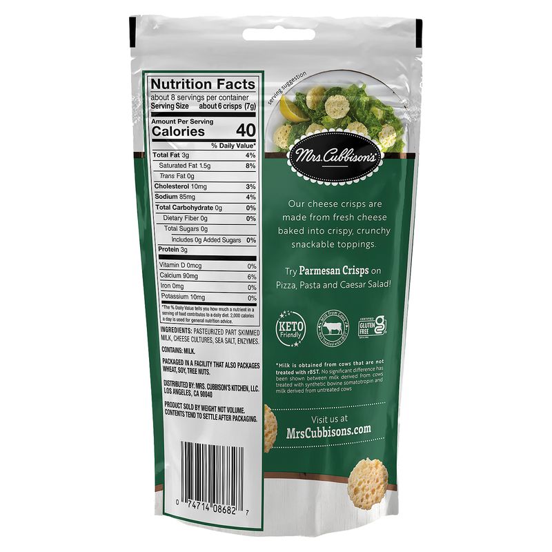 Mrs. Cubbison's Parmesan Crisps, 1.98 oz