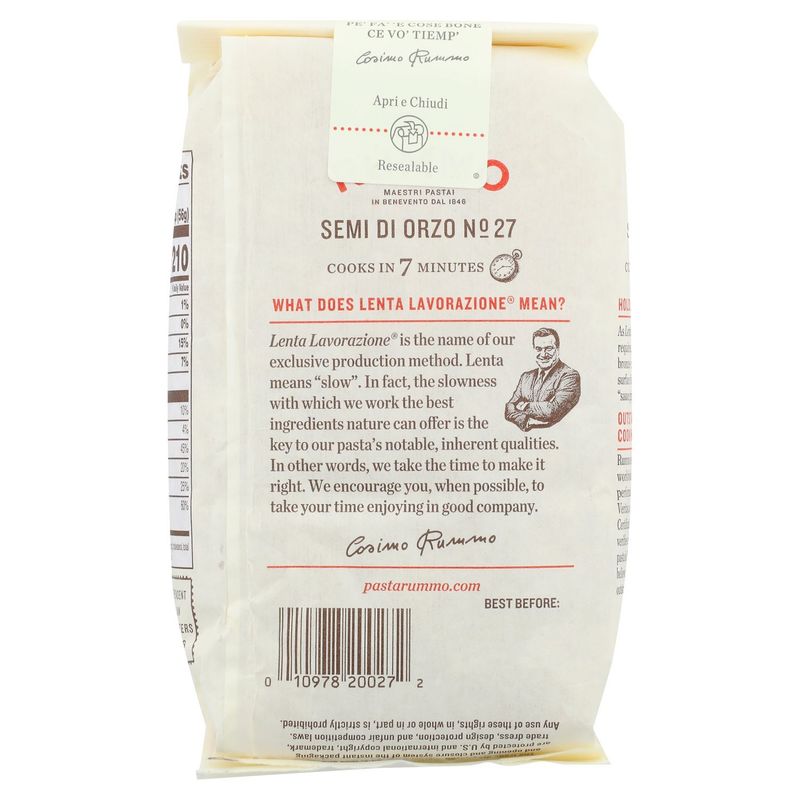 Rummo Semi Di Orzo No. 27 Pasta, 1 lb