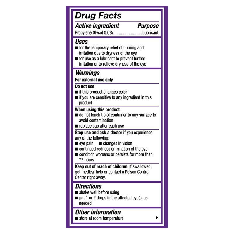 Systane Balance Restoring Dry Eye Relief Lubricant Eye Drops, 1/3 fl oz