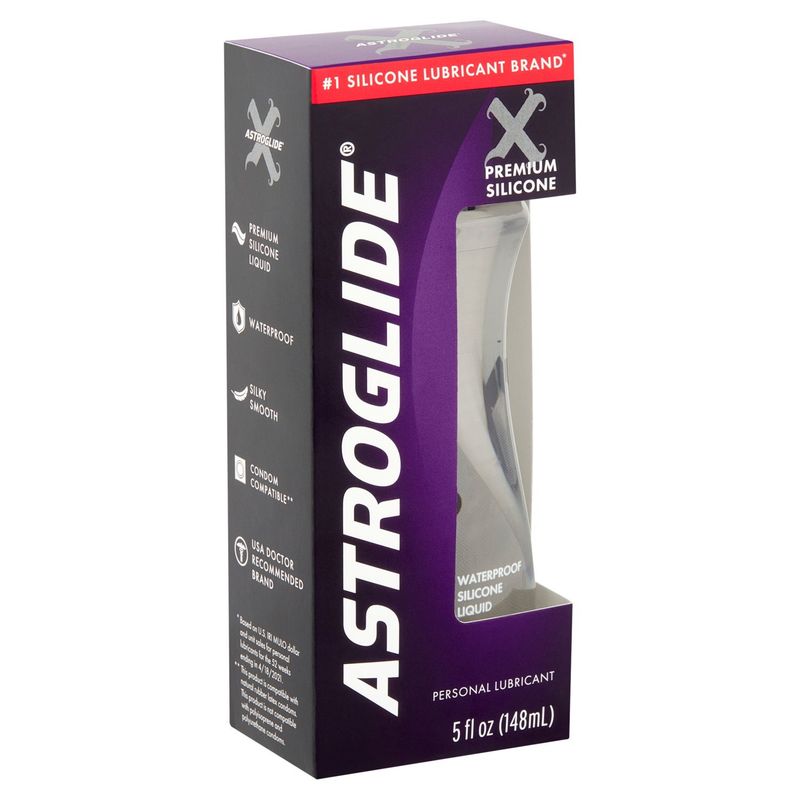 Astroglide Premium Silicone Personal Lubricant, 5 fl oz