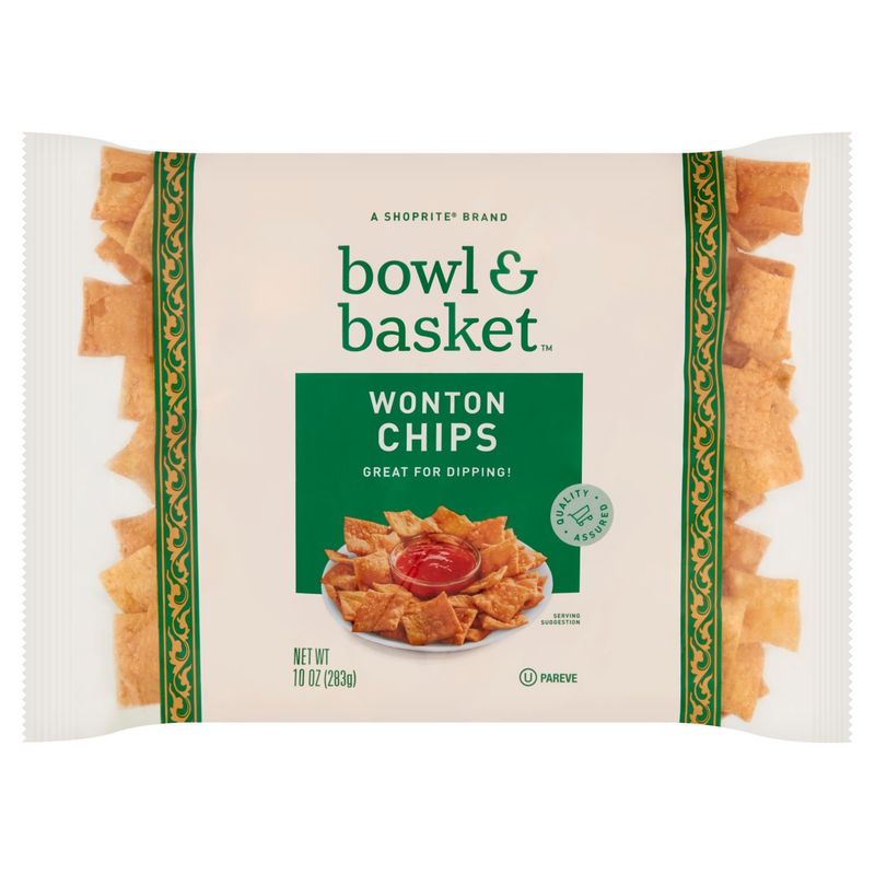 Bowl &amp; Basket Wonton Chips, 10 oz