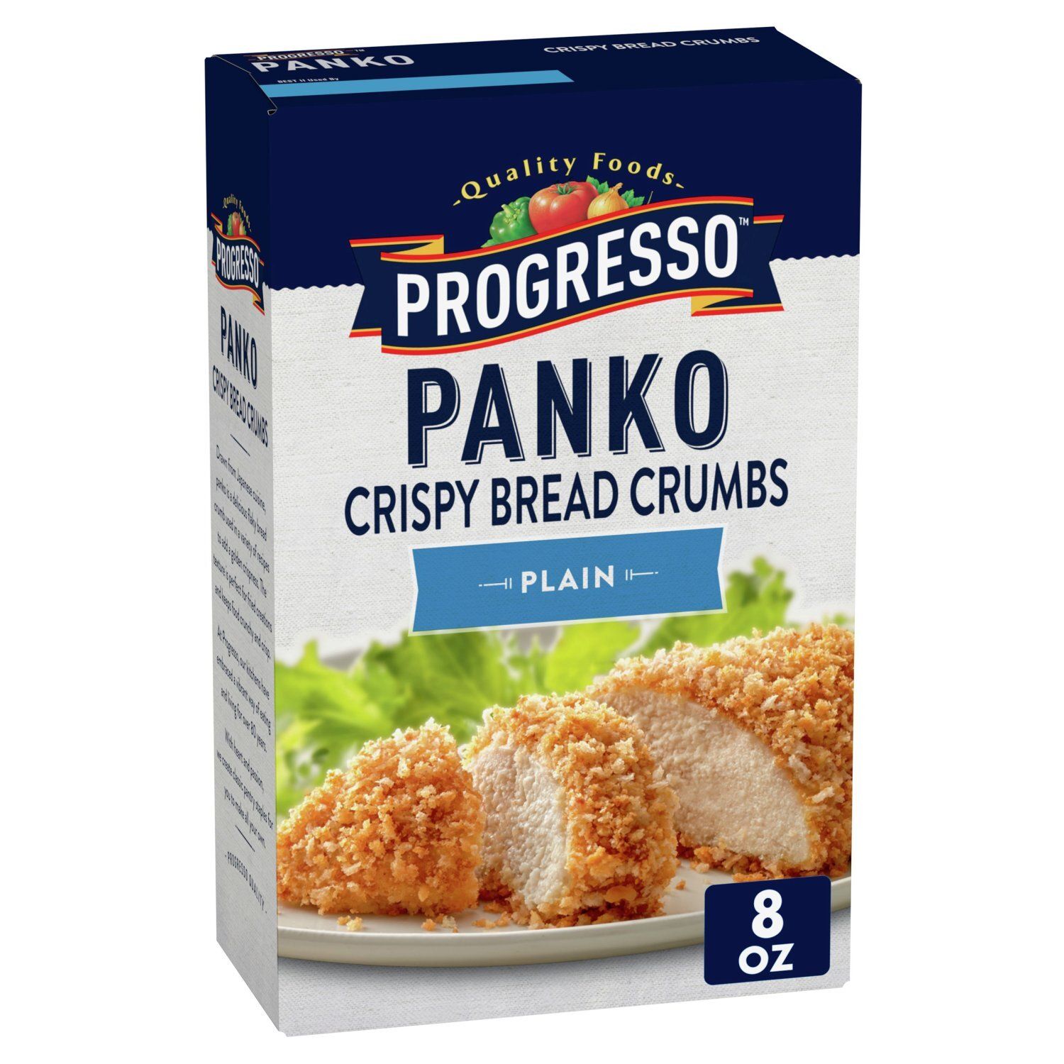 Progresso Plain Panko Crispy Bread Crumbs, 8 oz
