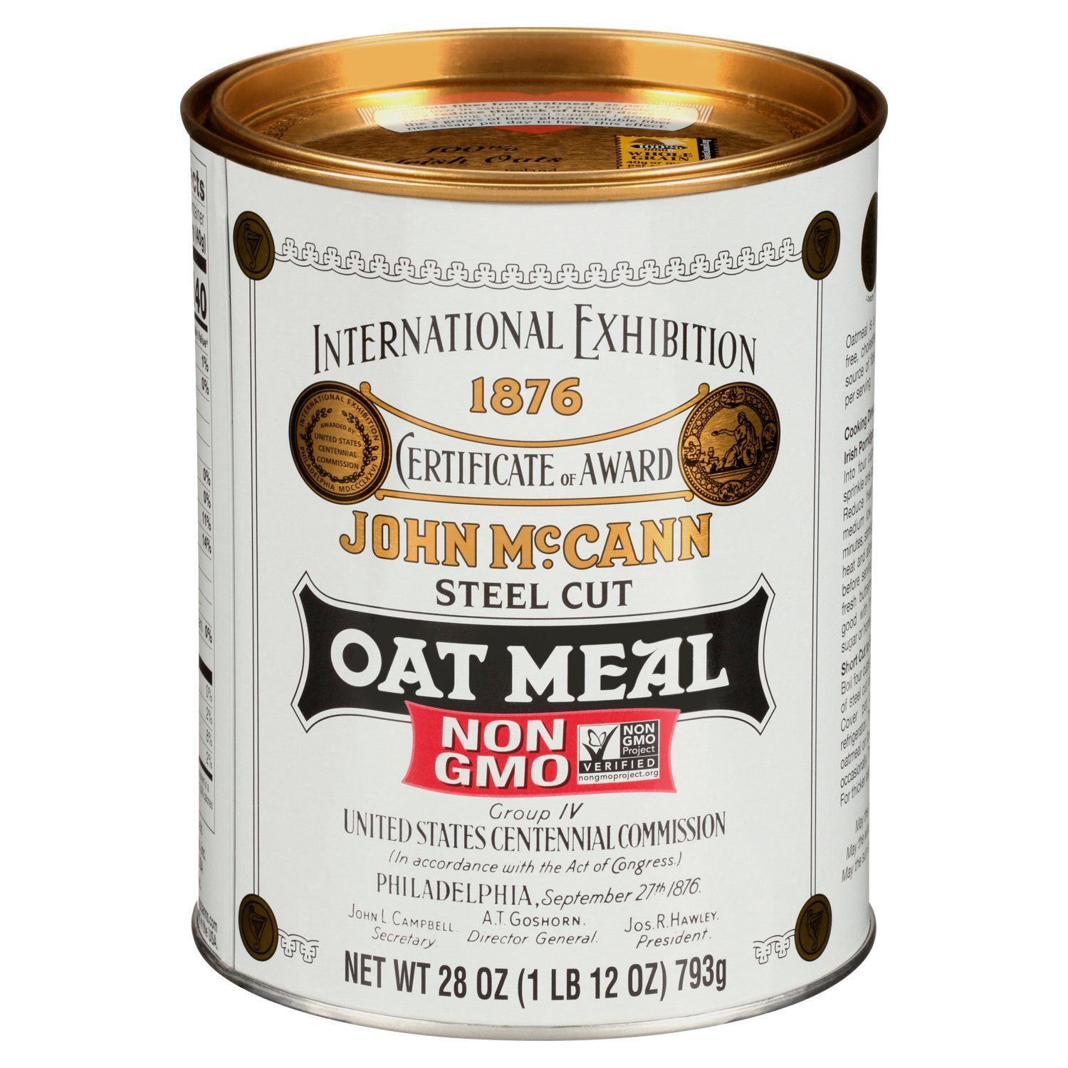 John McCann Steel Cut Oatmeal, 28 oz