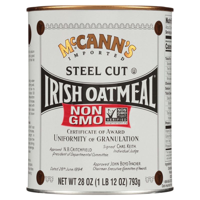 John McCann Steel Cut Oatmeal, 28 oz