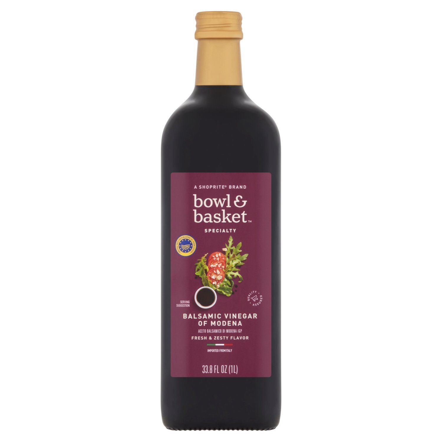 Bowl &amp; Basket Specialty Balsamic Vinegar of Modena, 33.8 fl oz