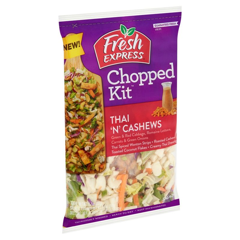 Fresh Express Chopped Kit Thai 'N' Cashews Salad, 11.7 oz