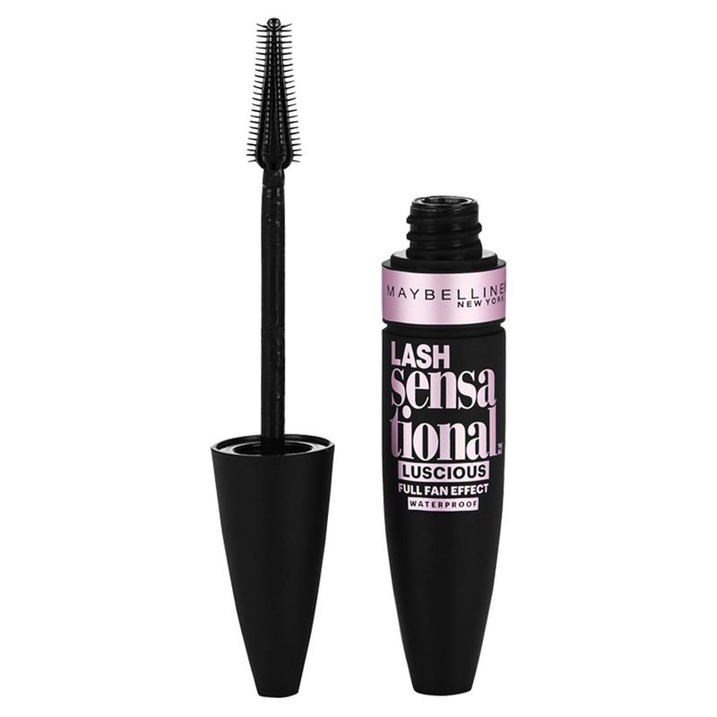 Maybelline New York Lash Sensational Luscious 704 Very Black Waterproof Mascara, .3 fl oz