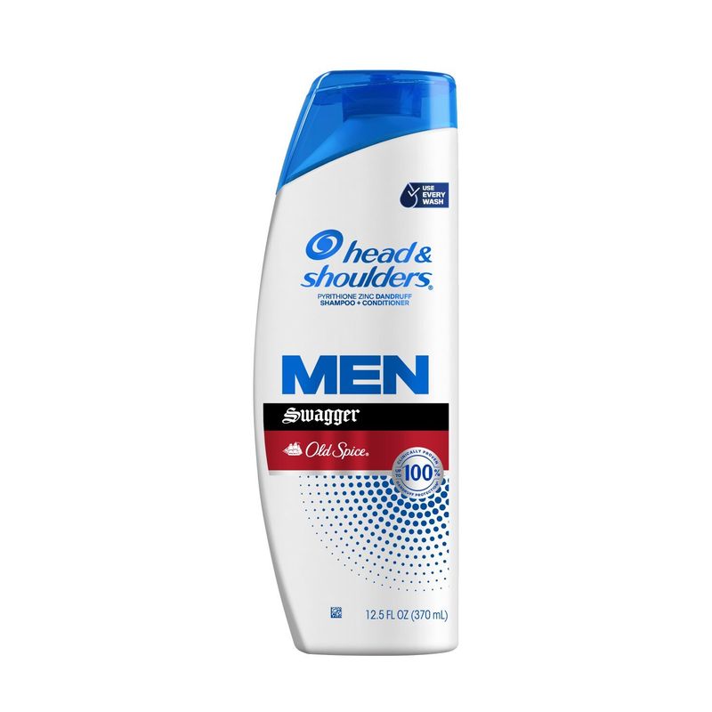Head and Shoulders Mens Dandruff Shampoo, Anti-Dandruff Treatment, Old Spice Swagger for Daily Use,