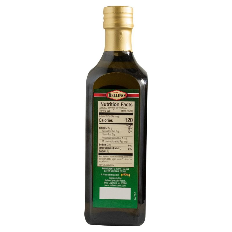 Bellino 100% Italian Extra Virgin Olive Oil, 17 fl oz