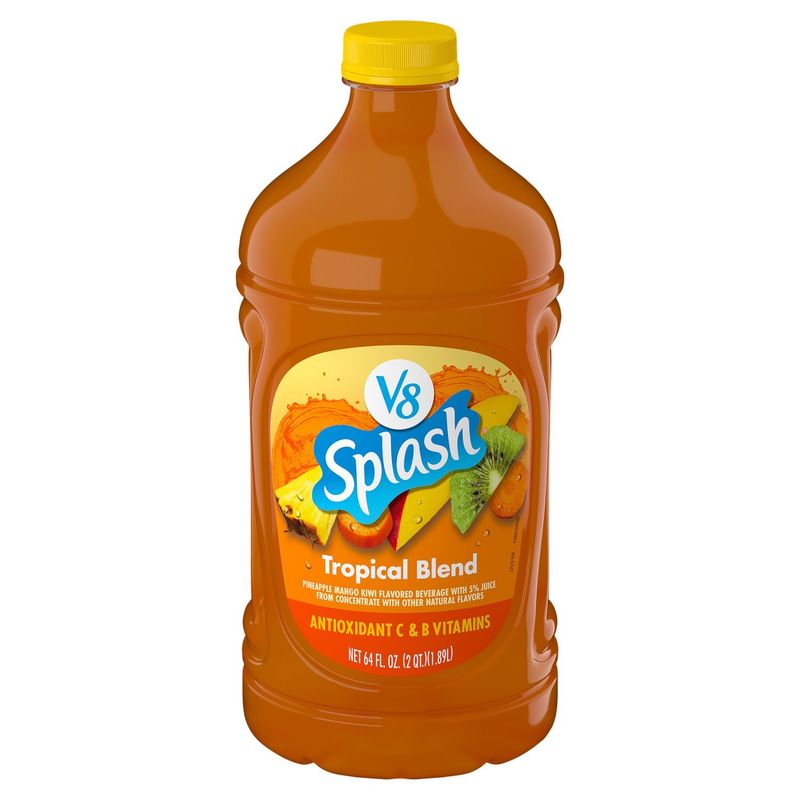 V8 Splash Tropical Blend Beverage, 64 fl oz