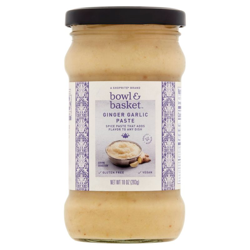 Bowl &amp; Basket Ginger Garlic Paste, 10 oz