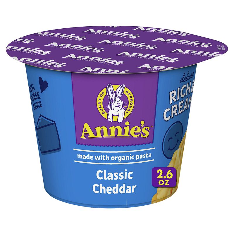 Annie's Classic Cheddar Shells &amp; Cheese, 2.6 oz