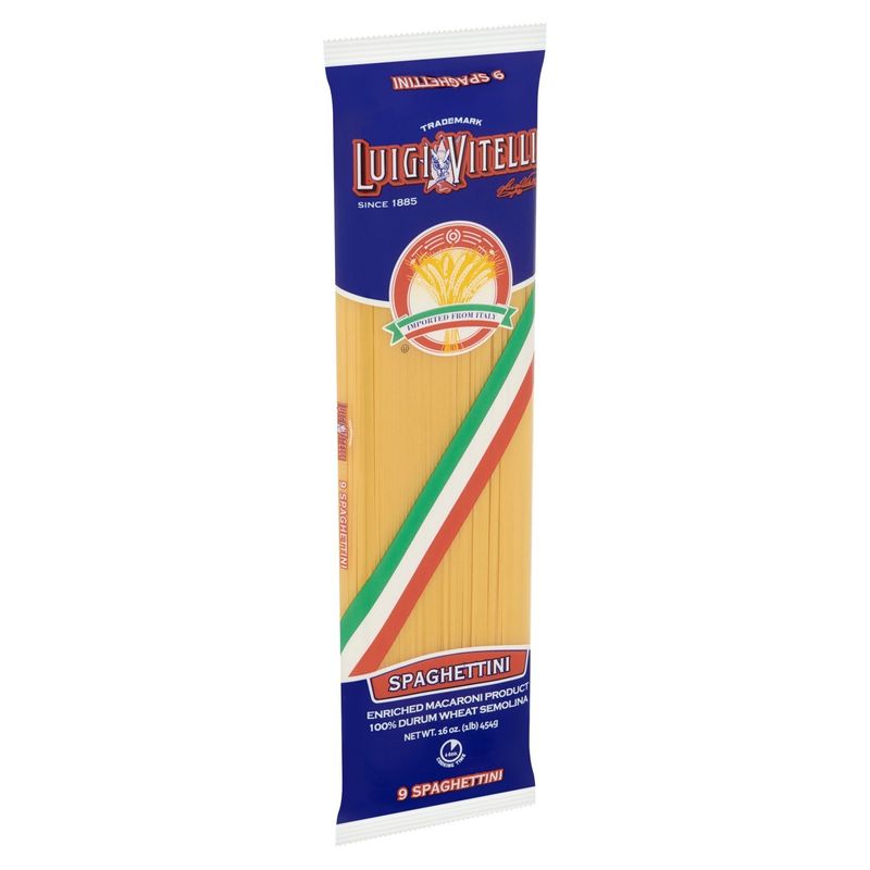 Luigi Vitelli 9 Spaghettini Pasta, 16 oz