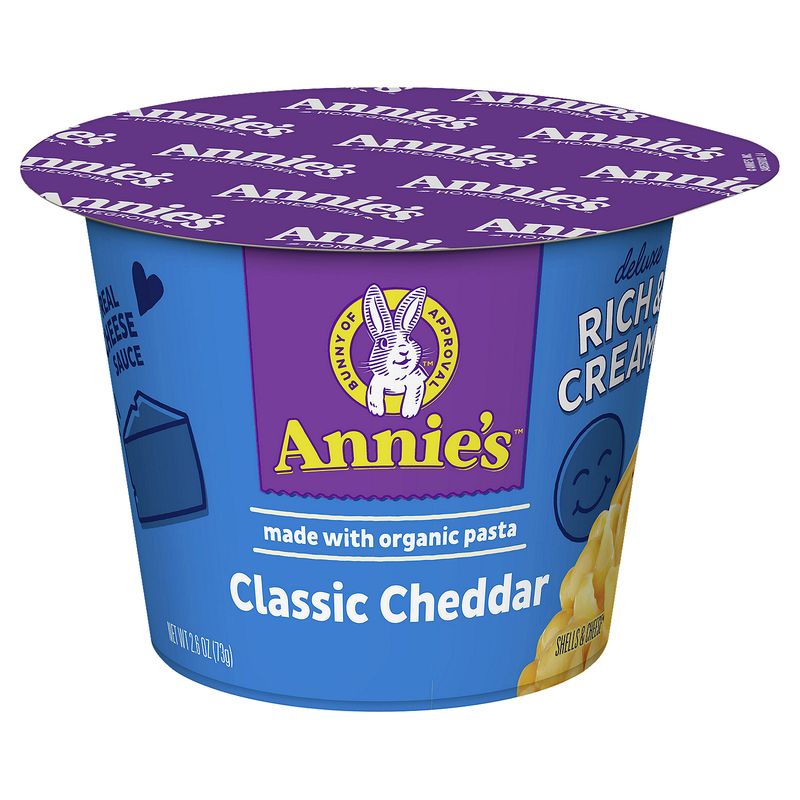 Annie's Classic Cheddar Shells &amp; Cheese, 2.6 oz